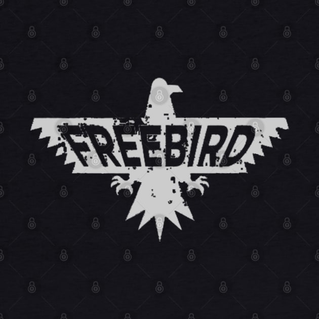 LyricLyfe Tee - FREE BIRD BY RONNIE VAN ZANT & ALLEN COLLINS by indahdevita